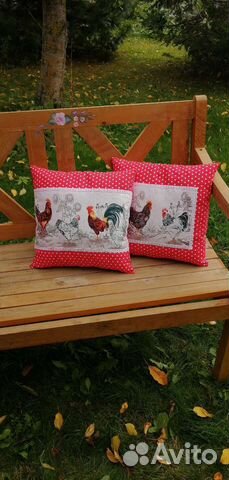 Декоративные подушки новые ручная работа