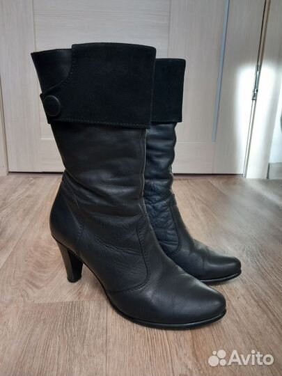 Полусапожки натуральная кожа