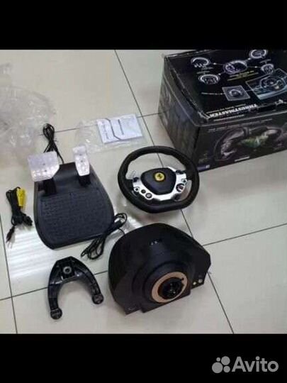 Xbox TX Thrustmaster руль, баранка. t300. Педали