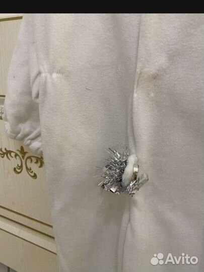 Костюм белого медведя 116-134