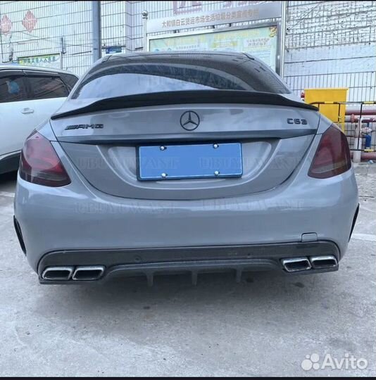 Спойлер на багажник w 205 Мерседес (Mercedes)