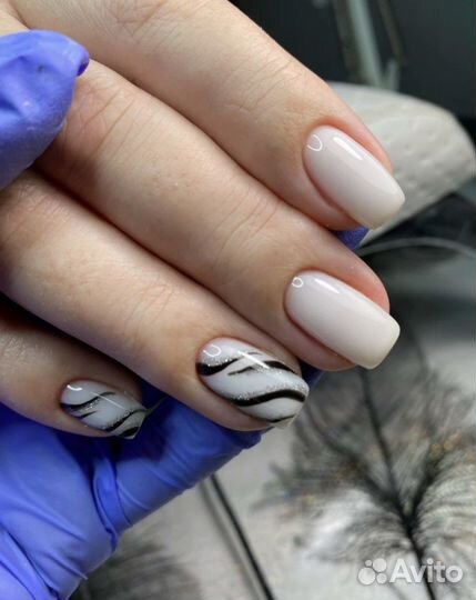 Маникюр, педикюр, укрепление, наращивание ногтей