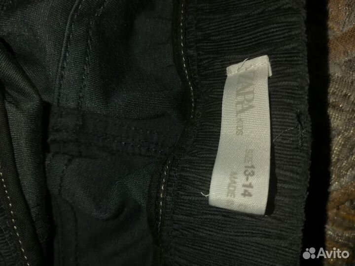 Вельветовые брюки Zara kids 164