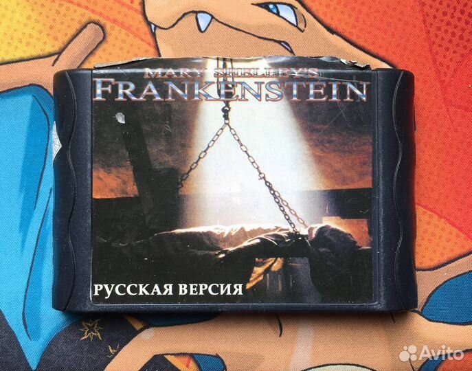 Mary Shelley Frankenstein Sega Mega Drive Картридж