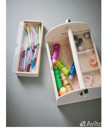 Mala фломастеры, разные цвета 24шт Икеа