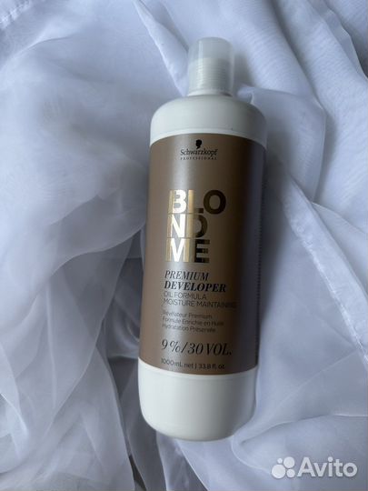 Schwarzkopf blondme premium окислитель 9