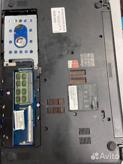 Ноутбук Packard Bell ente69CX-53334G32 на запчасти