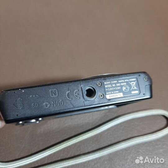 Фотоаппарат sony cyber dsc w310
