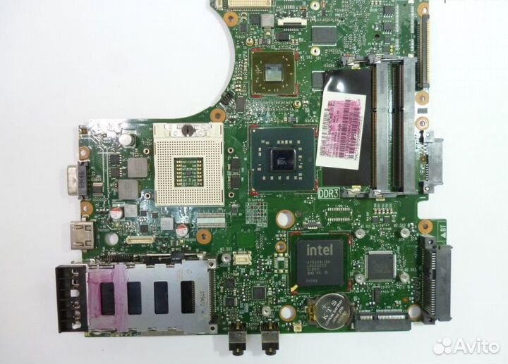 Неисправная материнская плата HP ProBook 4510S
