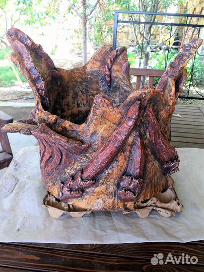 Вазон из бетона