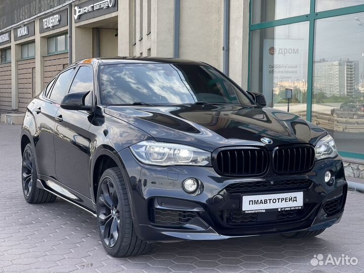 BMW X6 4.4 AT, 2015, 124 577 км