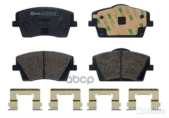 Колодки тормозные P86031 Brembo