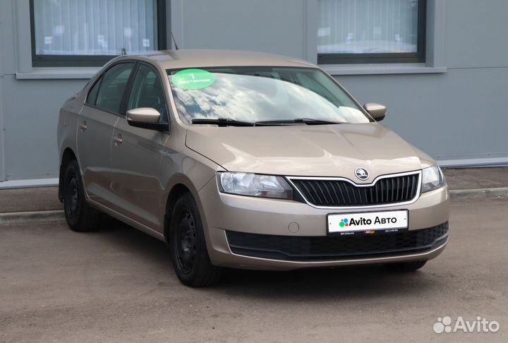 Skoda Rapid 1.6 МТ, 2019, 119 732 км