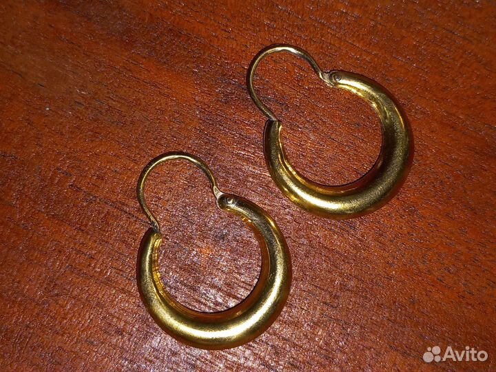 Серьги калачи