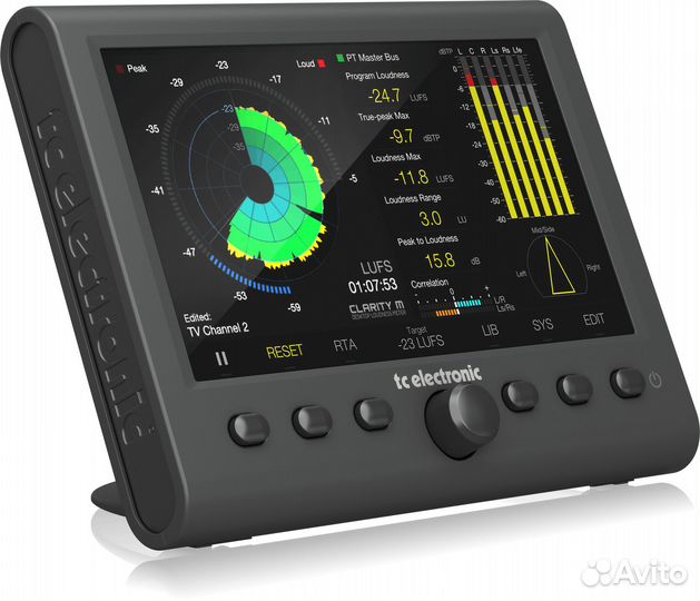 TC Electronic Clarity M анализатор уровня сигнала