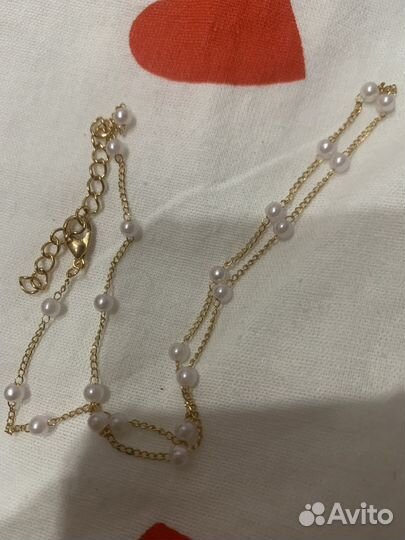 Цепочка бижутерия под золото