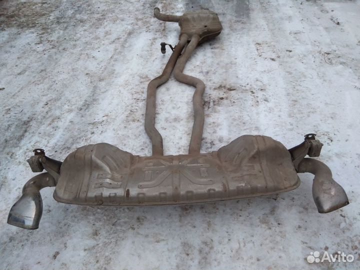 Выхлопная система VW Touareg V10,5.0л TDi