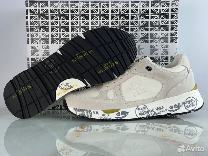 Premiata кроссовки mase cream