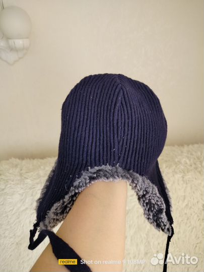 Шапка ушанка на мальчика