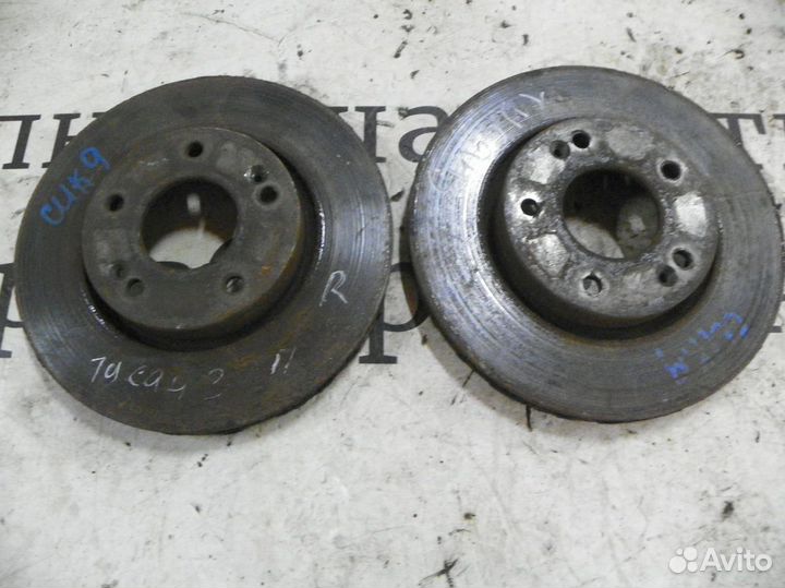 Диск тормозной передний вентилируемый Hyundai Tucs