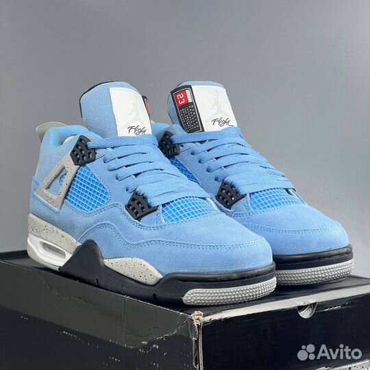 Кроссовки nike air jordan 4 с мехом