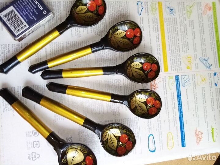 Ложки хохлома