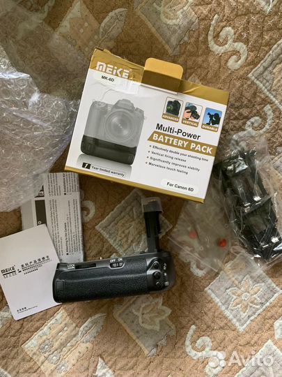 Батарейный блок canon 6d