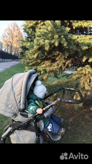 Коляска аdamex 2 в 1 + автолюлька3 в 1