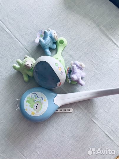 Мобиль на кроватку fisher price бу
