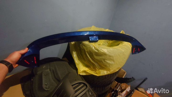 Спойлер антикрыло golf 6