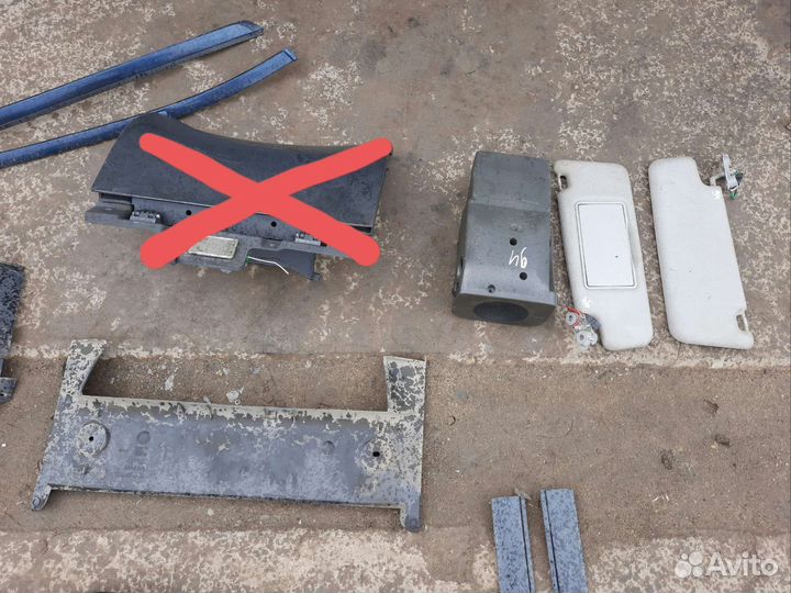 Пластик салона volvo s80 с80 1997г.в