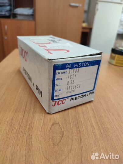 Поршень JCC Honda размер 0.25 2шт