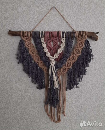 Макраме панно