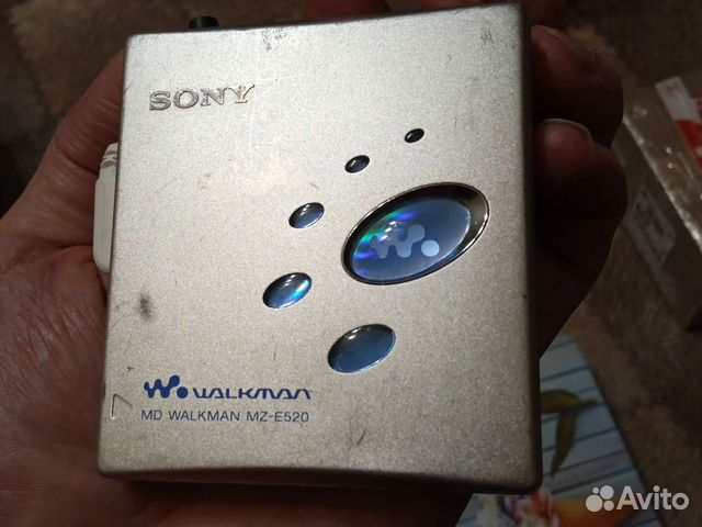 Mdlp minidisc плеер Sony Walkman MZ-E520