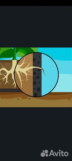 Горшок для цветов текстильный