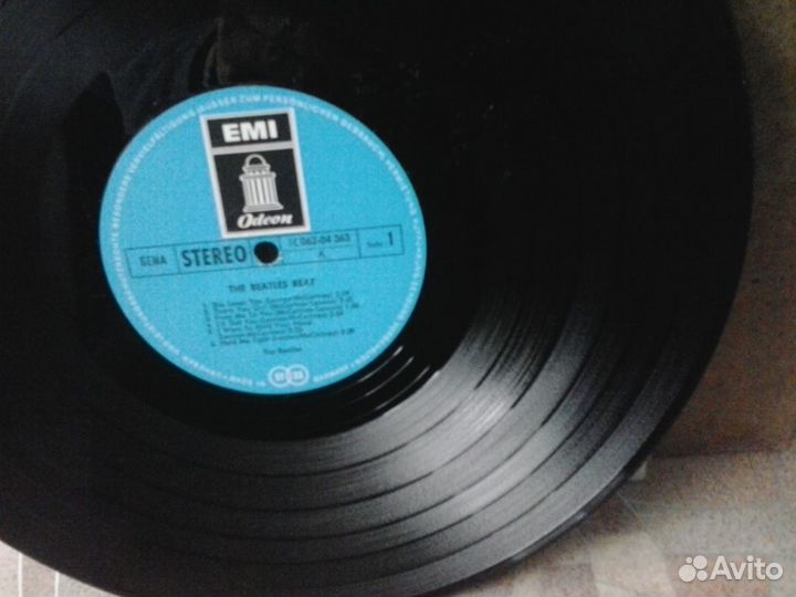 Виниловая пластинка Beatles (beat)