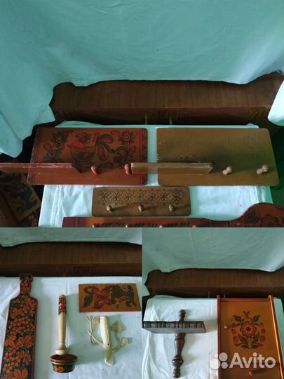 Деревянные изделия «хохлома»