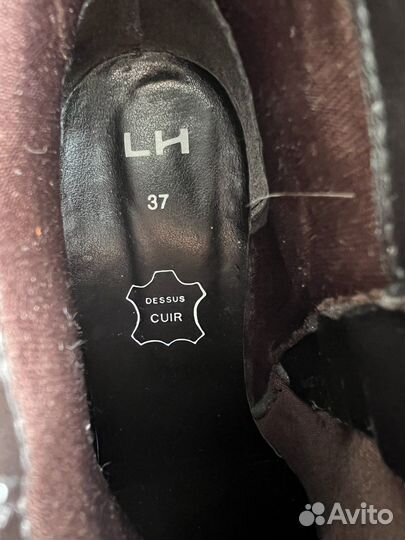 Ботинки кожаные 36 размер