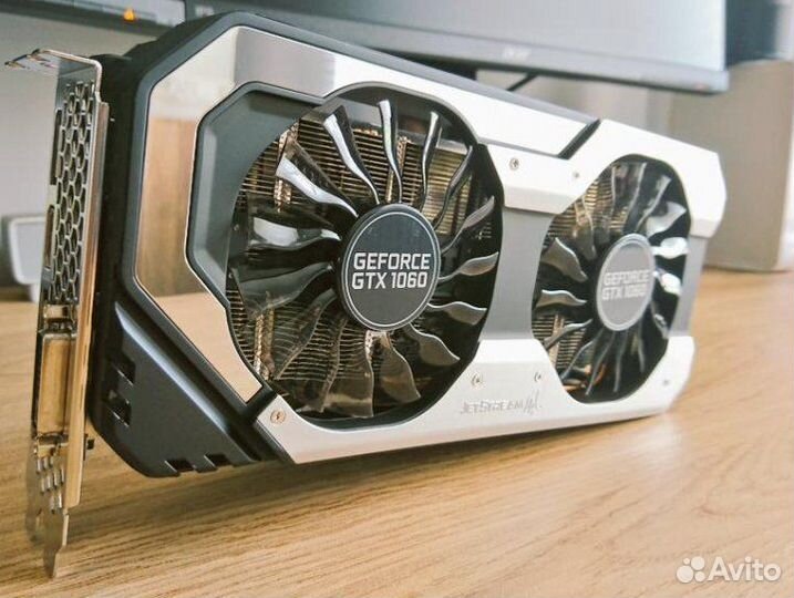 Видеокарта gtx 1060 6gb palit jetstream