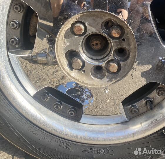 Диски с резиной r15 и разной разболтовкой