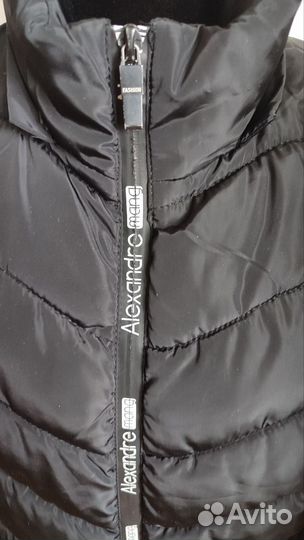 Пуховик женский 48 черный