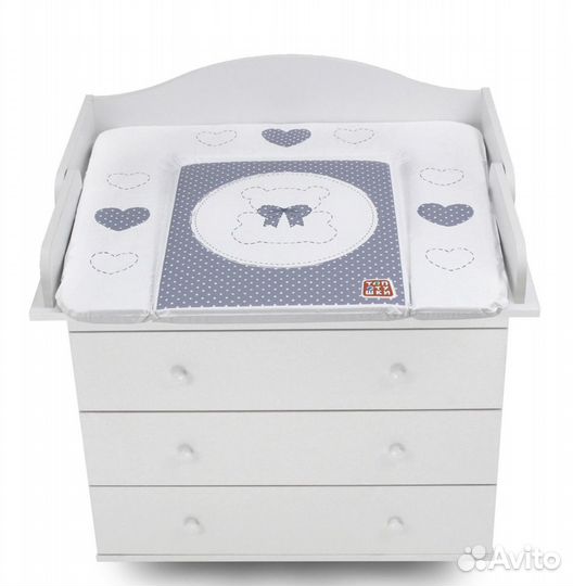 Матрасик на пеленальный столик Мишка