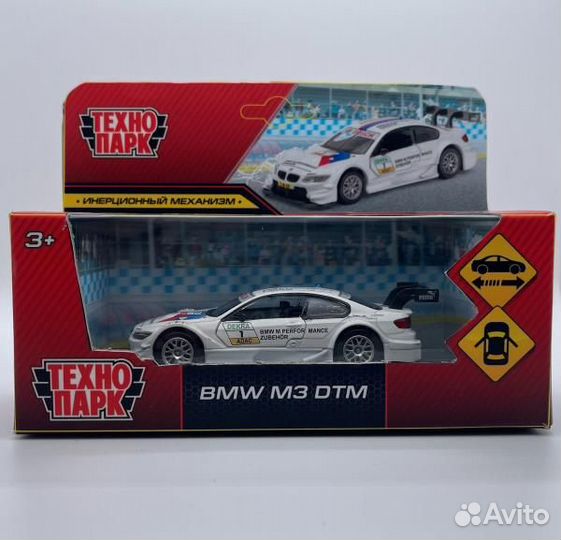 Машина Технопарк металл BMW M3 DTM 11,3 см двери