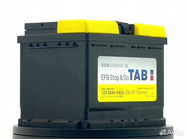 Аккумулятор TAB EFB Stop&Go 60 Ah (0)