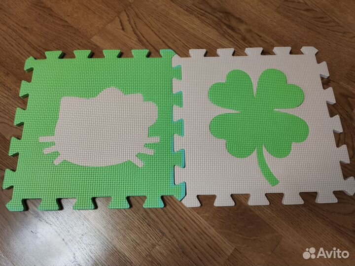 Коврик пазл на (39 элементов) для ползания