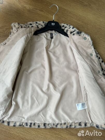 Шубка леопард XS