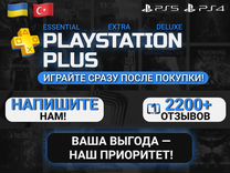 Подписка PS Plus PS4 PS5 + RDR 2