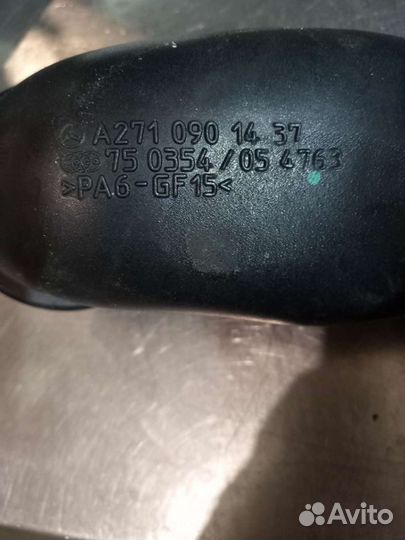 Патрубок интеркулера Mercedes W211