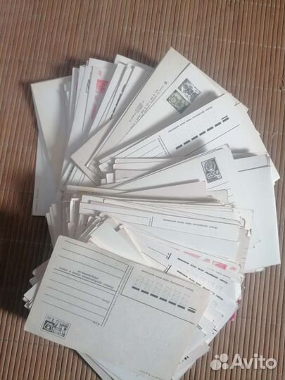 Открытки СССР чистые оптом