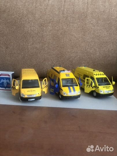 Машинки разные, Поли Робокар, металлические